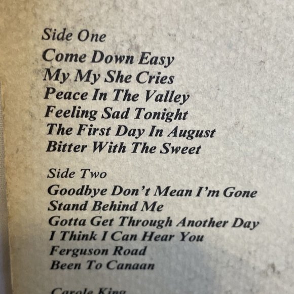 Carole King Rhymes & Reasons (Vinyl, 1972) Ode SP-77016 VG+ LP Record Album - Picture 4 of 12